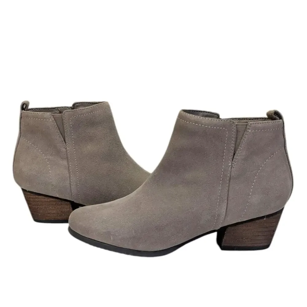 Aqua College Waterproof Ankle Boots EUC Size 8M   S3801